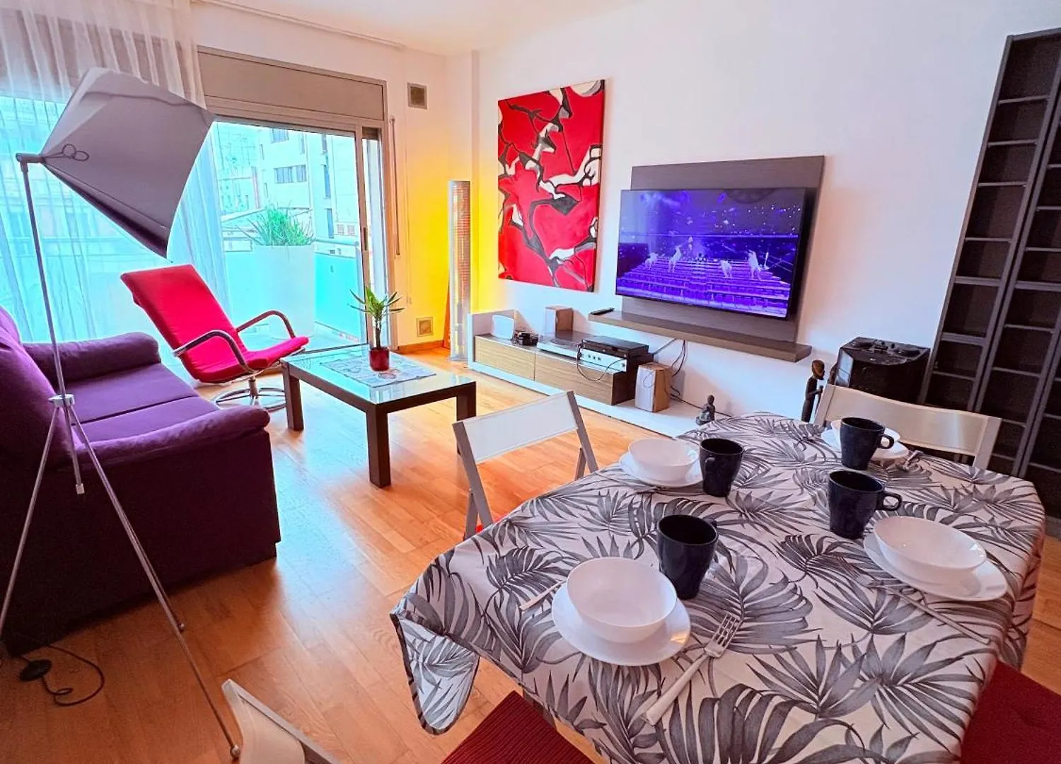 Stunning Flat For 5 People With Breakfast Included With Sagrada Familia Church View Barcelona 0*,